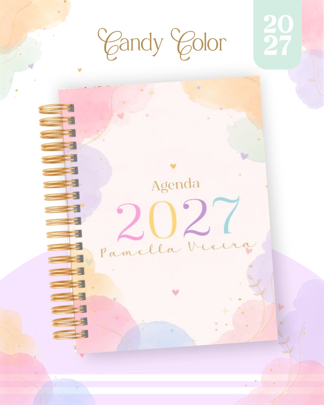 Agenda Coleção Candy